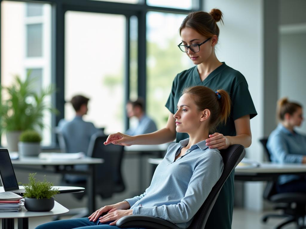 Firmenwellness am Arbeitsplatz
